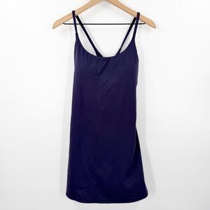 Halara Blue Athletic Dress Romper
